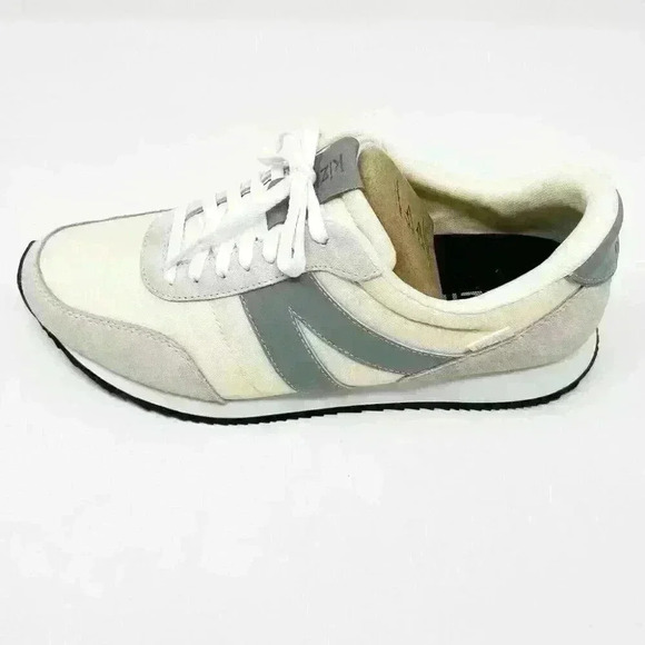 BRAND NEW IN BOX Kizik Milan Men's Sneaker Mist Grey and White Color Multiple - Picture 3 of 12